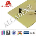 Durable Golden Mirro Dibond Panels